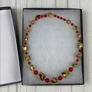 New Uno alla volta murano glass necklace